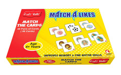 Kidz Valle Match-a-Like Match The Cards Game 48 Pairs ( 96 Cards)