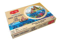 Kidz Valle Sea Patrol 42 Pieces Jigsaw Puzzle, for Age 5 Years and Above, Size: 28.5 cm X 28.5 cm