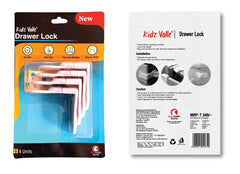 Kidz Valle Drawer Lock - Child Safety